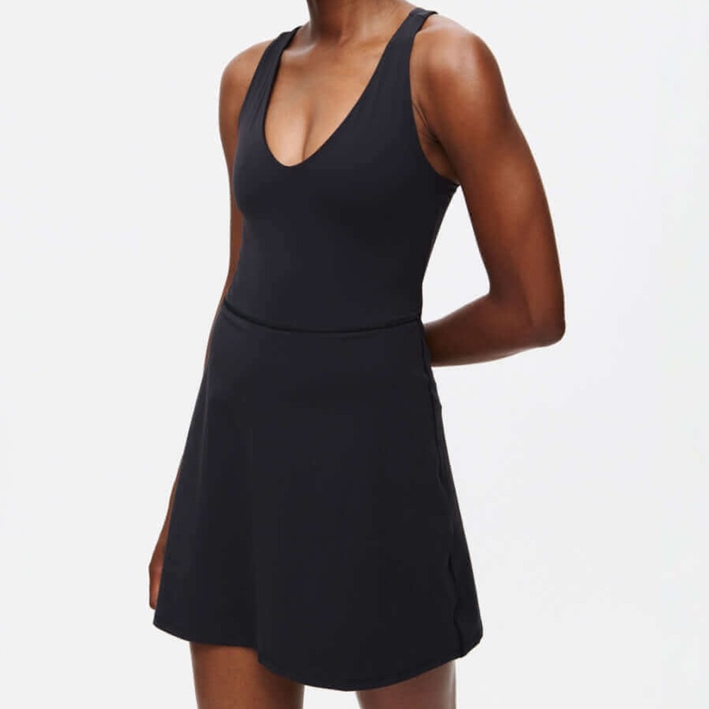 Outdoor Voices Volly Dress Tennis Dress with built-in shorts